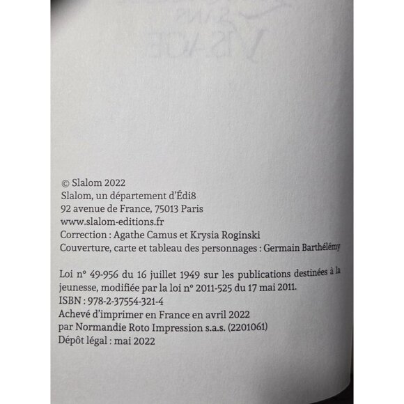 Les Royaumes Immobiles Ariel Holzl Tome 1 & 2 Fantasy French Books Set Softcover - Picture 15 of 16